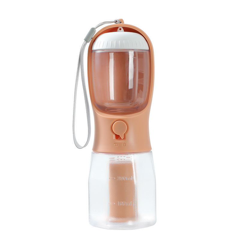 3-in-1 Portable Dog Water Bottle – Water, Snack & Waste Bag Holder in One Smart Design - Doggy Dreamland