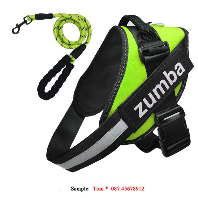 Dog Harness & Leash Set – Reflective, Breathable & Adjustable Fit - Doggy Dreamland