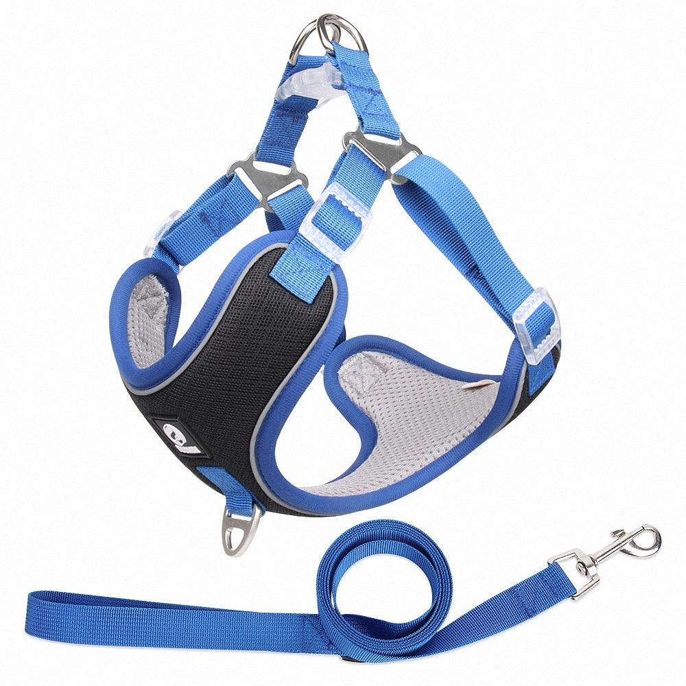 Breathable Reflective Harness & Leash Set for Dogs & Cats - Doggy Dreamland