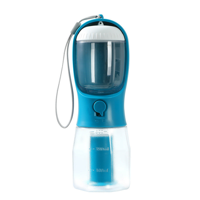 3-in-1 Portable Dog Water Bottle – Water, Snack & Waste Bag Holder in One Smart Design - Doggy Dreamland