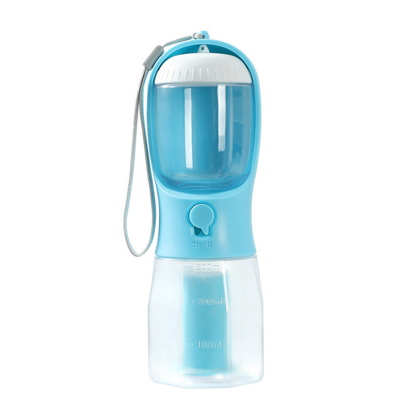 3-in-1 Portable Dog Water Bottle – Water, Snack & Waste Bag Holder in One Smart Design - Doggy Dreamland