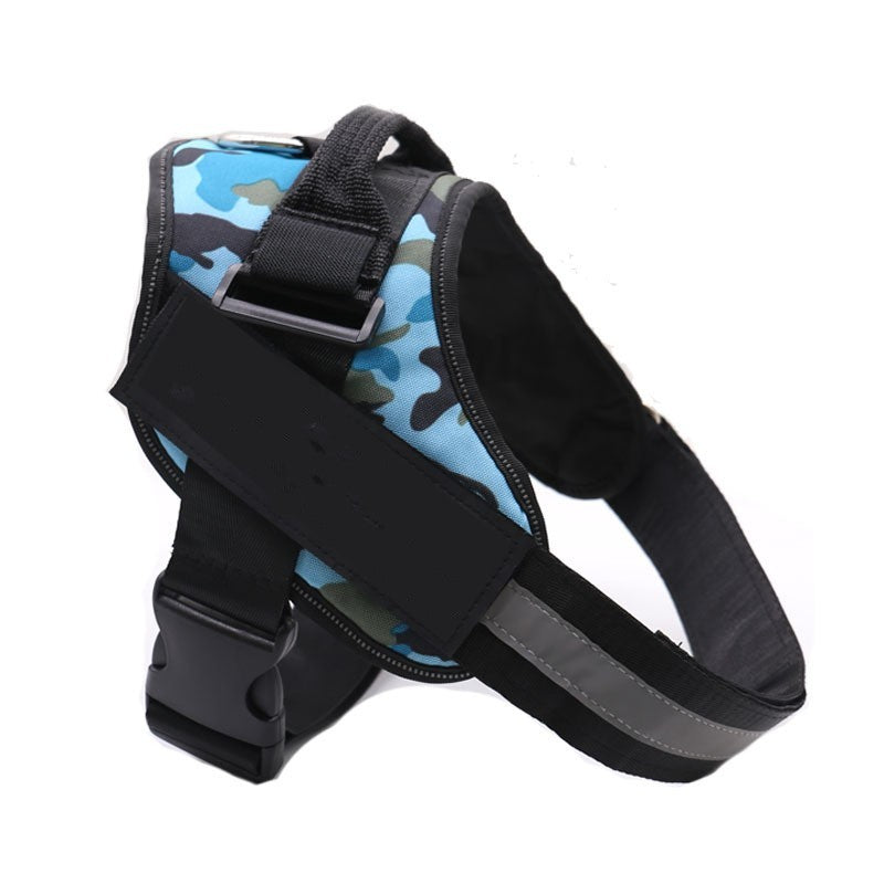 Custom Name Dog Harness – Adjustable, Reflective & No-Pull for Safer Walks - Doggy Dreamland