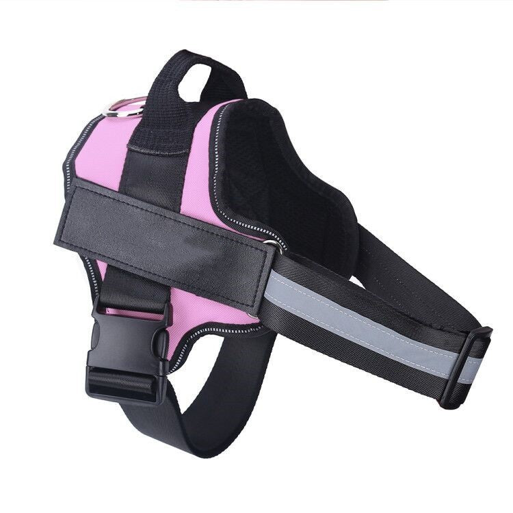 Custom Name Dog Harness – Adjustable, Reflective & No-Pull for Safer Walks - Doggy Dreamland