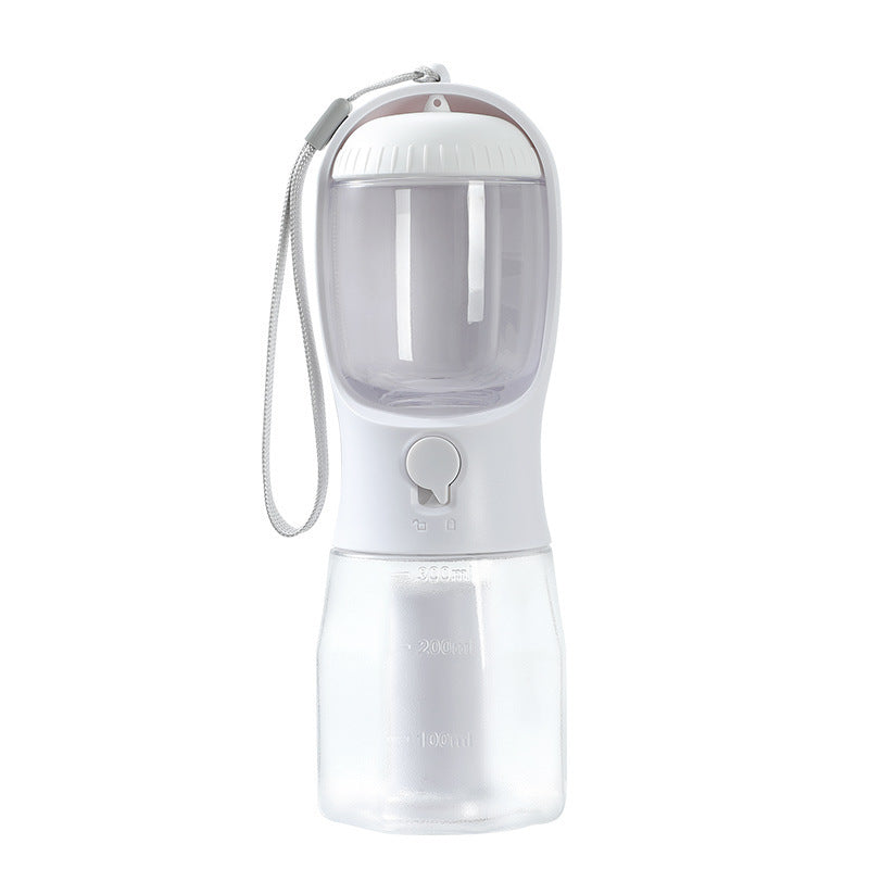 3-in-1 Portable Dog Water Bottle – Water, Snack & Waste Bag Holder in One Smart Design - Doggy Dreamland