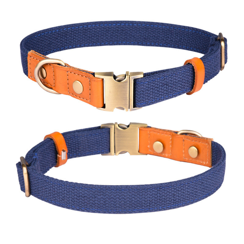 Leather Pet Collar – Comfortable & Durable Design - Doggy Dreamland