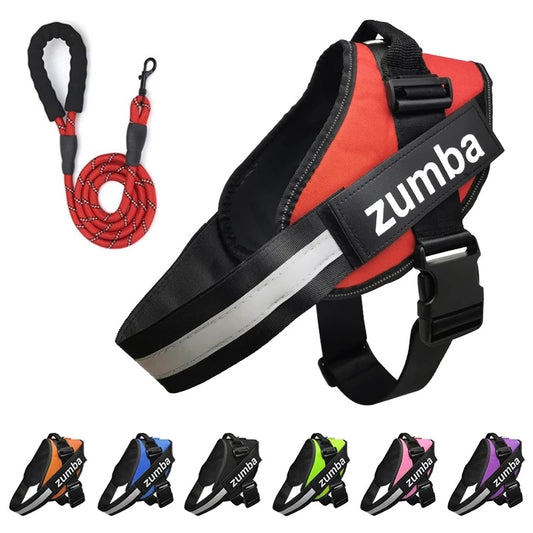 Dog Harness & Leash Set – Reflective, Breathable & Adjustable Fit - Doggy Dreamland