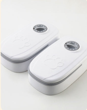 Smart Automatic Pet Feeder with Timer – Stainless Steel Bowl Food Dispenser for Cats and Dogs - Doggy Dreamland