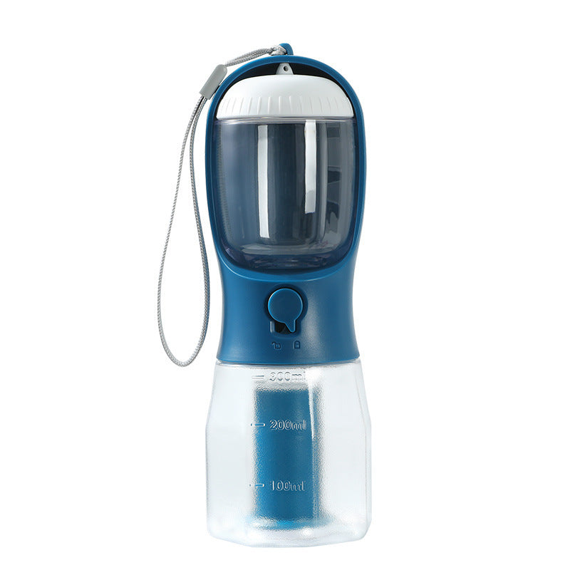 3-in-1 Portable Dog Water Bottle – Water, Snack & Waste Bag Holder in One Smart Design - Doggy Dreamland