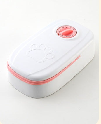 Smart Automatic Pet Feeder with Timer – Stainless Steel Bowl Food Dispenser for Cats and Dogs - Doggy Dreamland